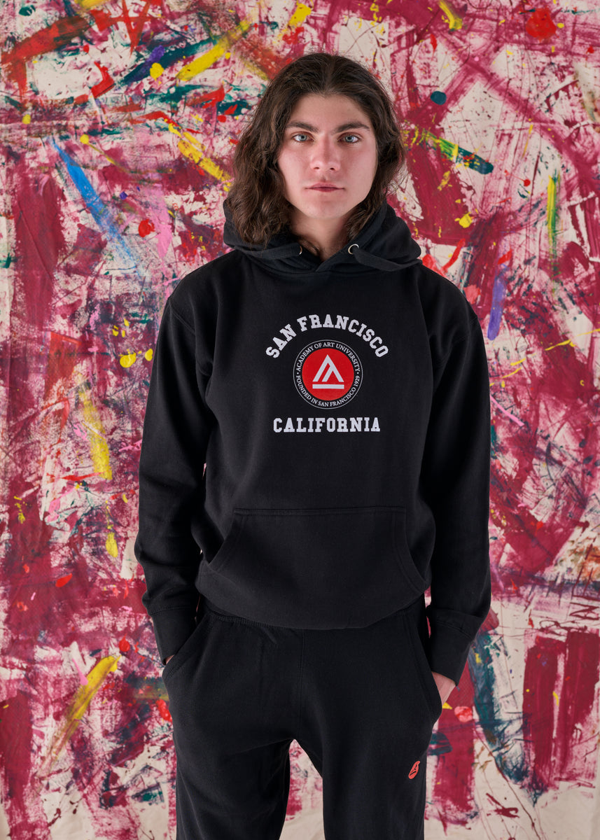 Balenciaga hoodie black online pink