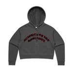 Load image into Gallery viewer, Cropped Hoodie AAU Graffiti
