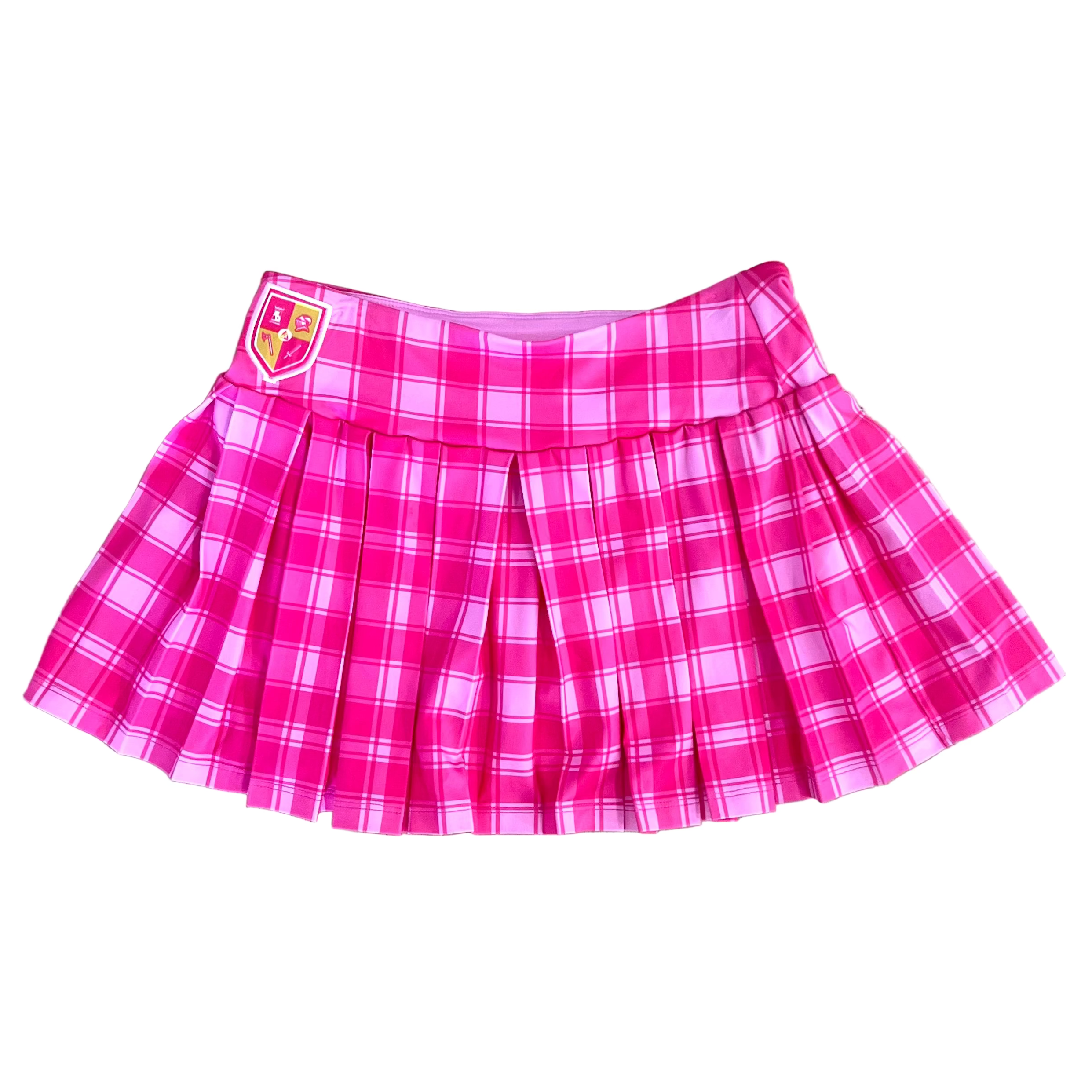 Plaid Pleated Skirt ArtU x Encore