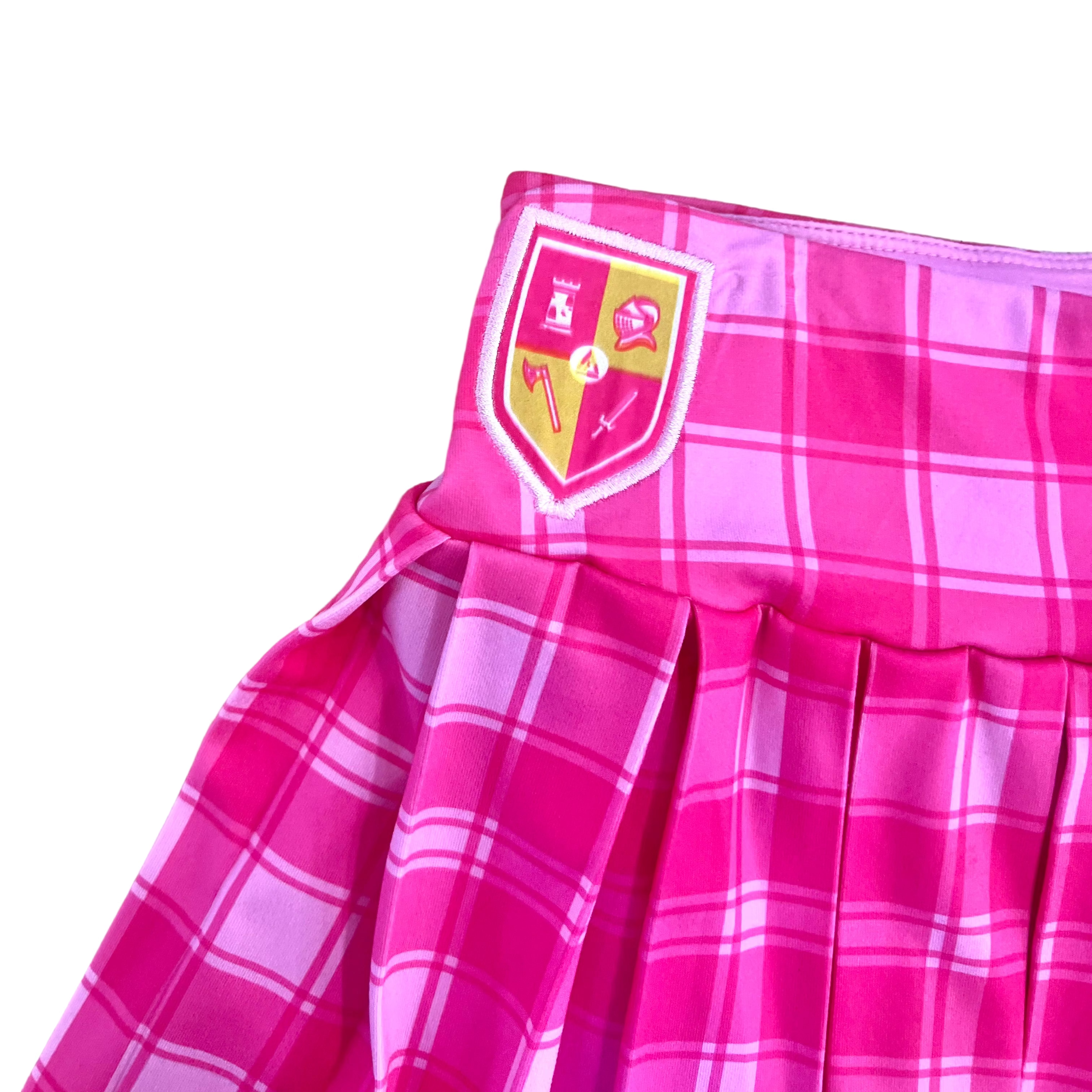 Plaid Pleated Skirt ArtU x Encore