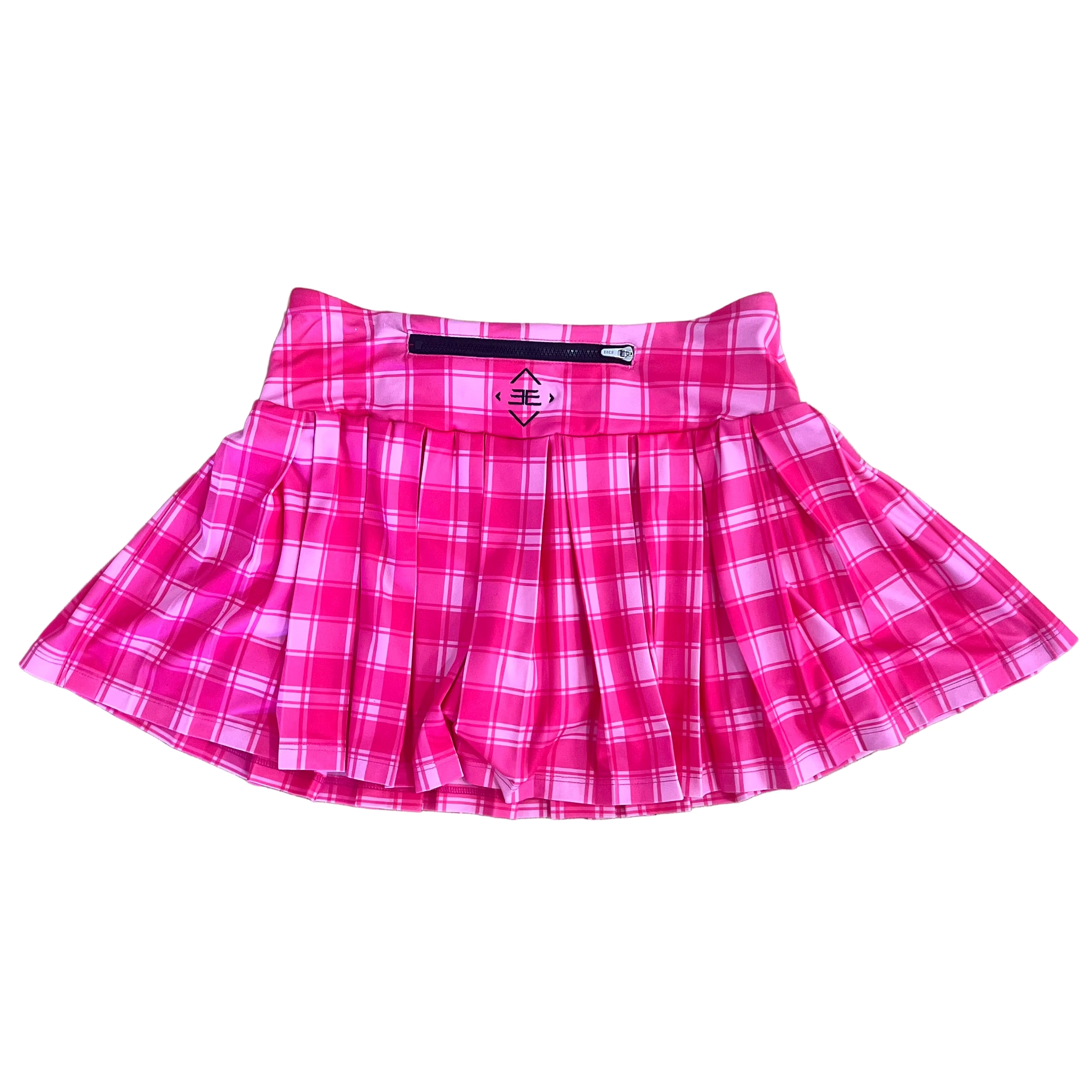 Plaid Pleated Skirt ArtU x Encore
