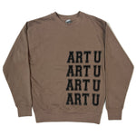 Load image into Gallery viewer, Crewneck Sweatshirt &quot;ART U&#39; Logo

