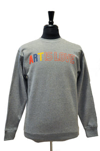 Crewneck Sweatshirt "Art Is Love"