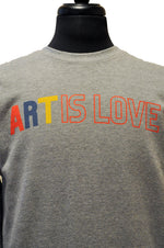 Load image into Gallery viewer, Crewneck Sweatshirt &quot;Art Is Love&quot;
