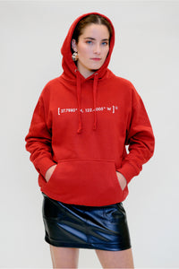 [coordinates] Hooded Sweatshirt - Shop657